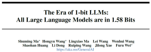 عصر مدل‌های زبانی بزرگ BitNet b1.58