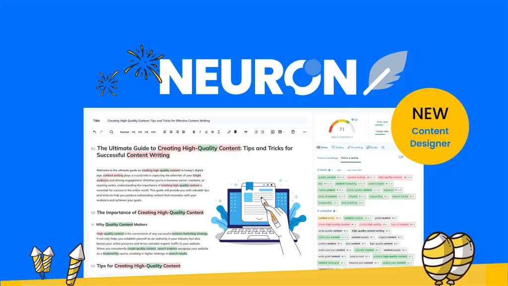 ابزار هوش مصنوعی neuronwriter برای سئو