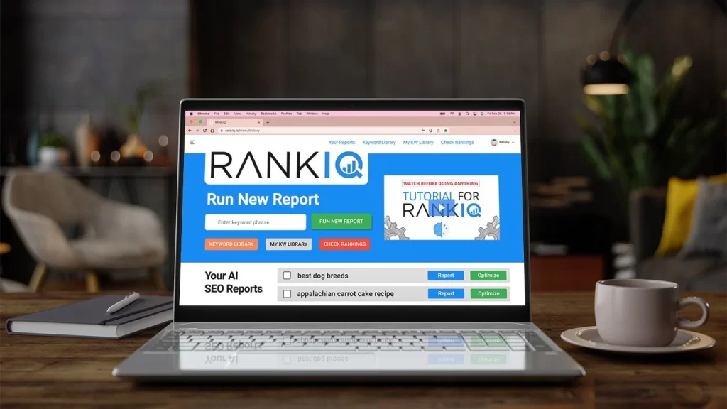 rankiq بهترین ابزار هوش مصنوعی برای سئو