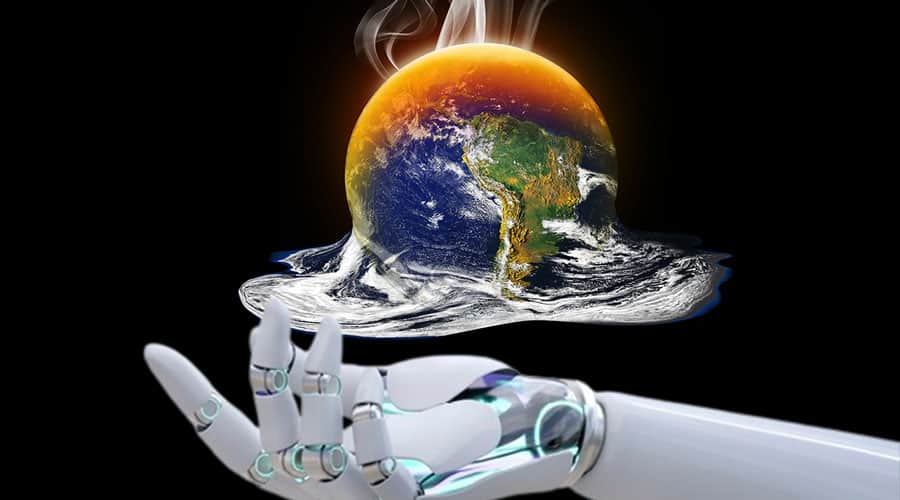 نقش هوش مصنوعی در تغییرات آب و هوایی ویران کننده است
