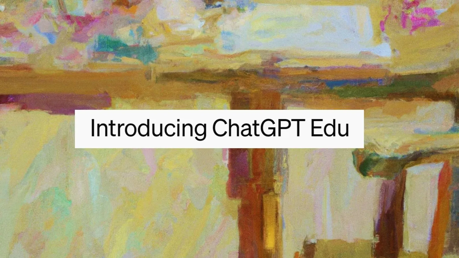 مدل ChatGPT Edu منتشر شد