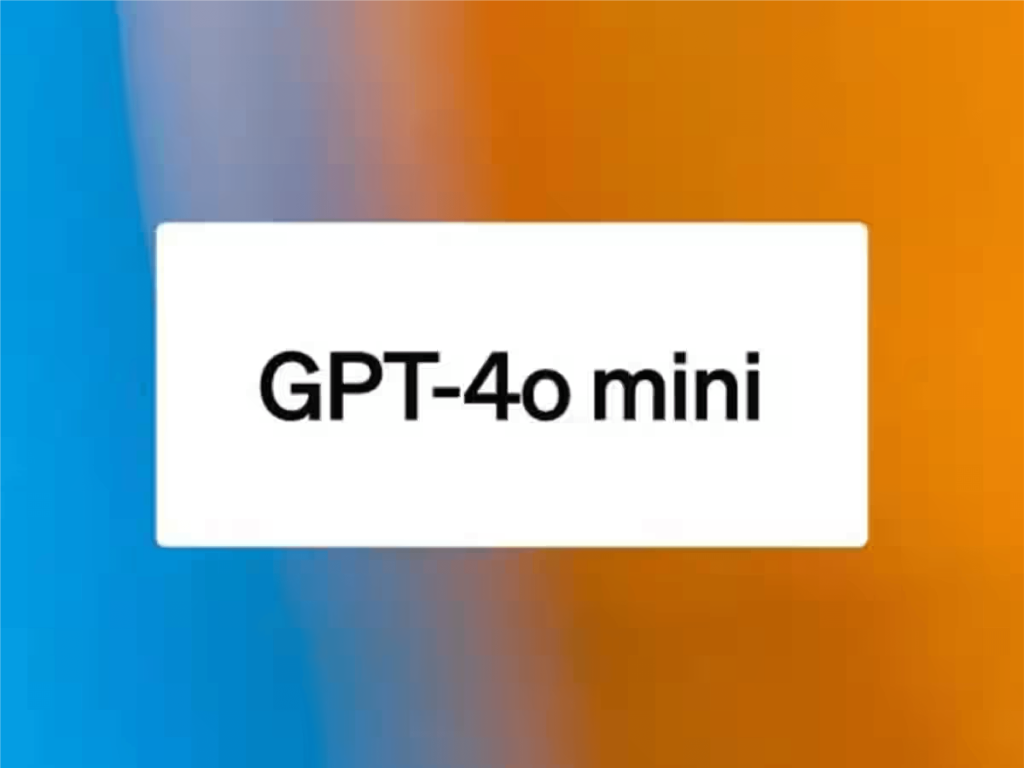مدل اقتصادی GPT4o Mini عرضه شد