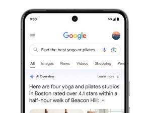 قابلیت Ai Overviews و بهترین نتایج جستجوی گوگل